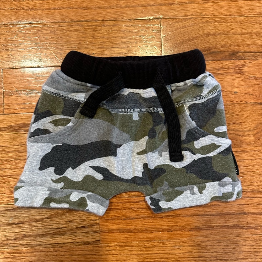 Little Bipsy camo shorts